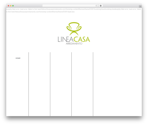 cherry premium WordPress theme - lineacasarredamento.com