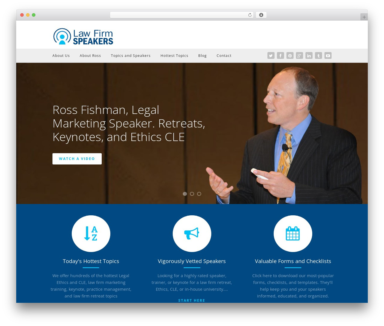 Collab WordPress theme - lawfirmspeakers.com Collab WordPress theme - lawfirmspeakers.com