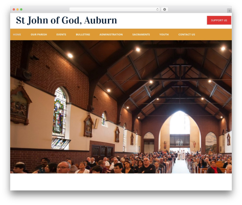 FO theme WordPress - stjohnofgod.com.au