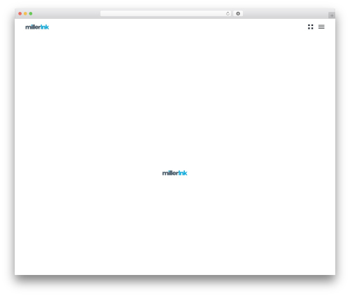 Industrium WordPress theme for business - miller-ink.com