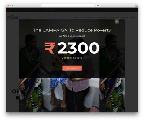 Lifeline2 WordPress theme - meraparivarfoodbank.org