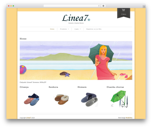 Maya Shop WordPress shopping theme - linea7.eu