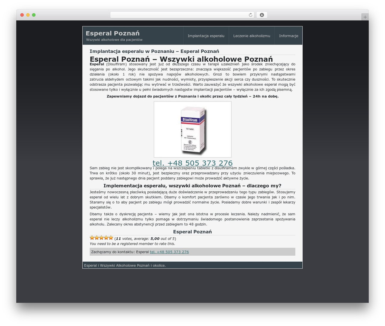 page-tiny WordPress theme - leczenie-esperal.pl