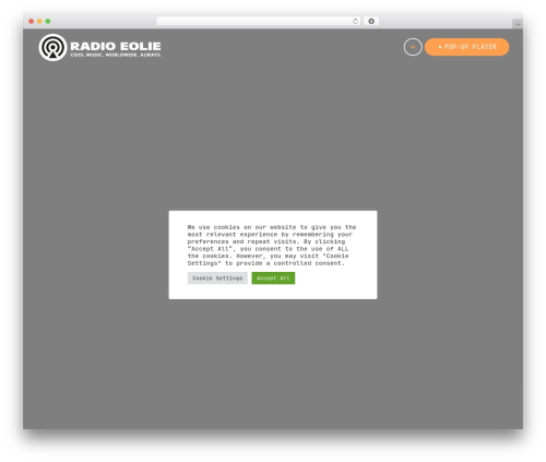 Qtmplayer WordPress plugin - radioeolie.it