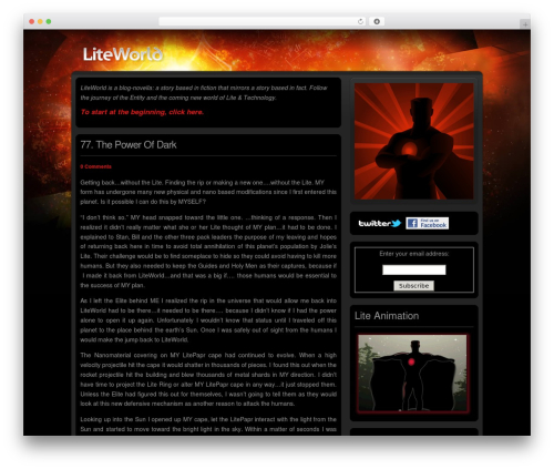 Quantive WordPress theme - liteworldonline.com