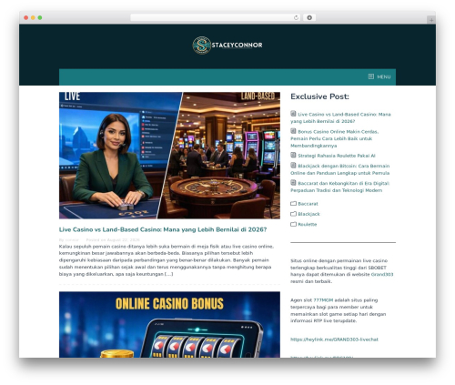 Superfast premium WordPress theme - staceyconnor.com