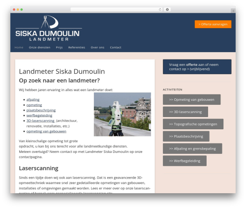 Theme WordPress Epik - landmeter-dumoulin.be