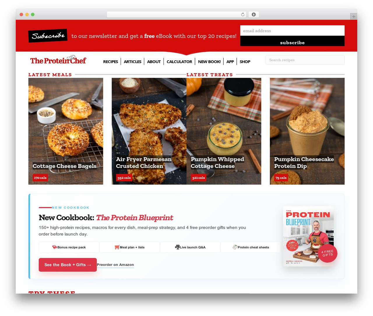 Theme WordPress Beaver Builder Theme - theproteinchef.co