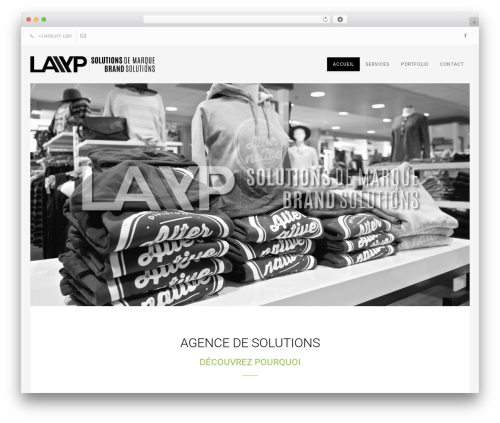 Oi portfolio WordPress plugin - layp.ca