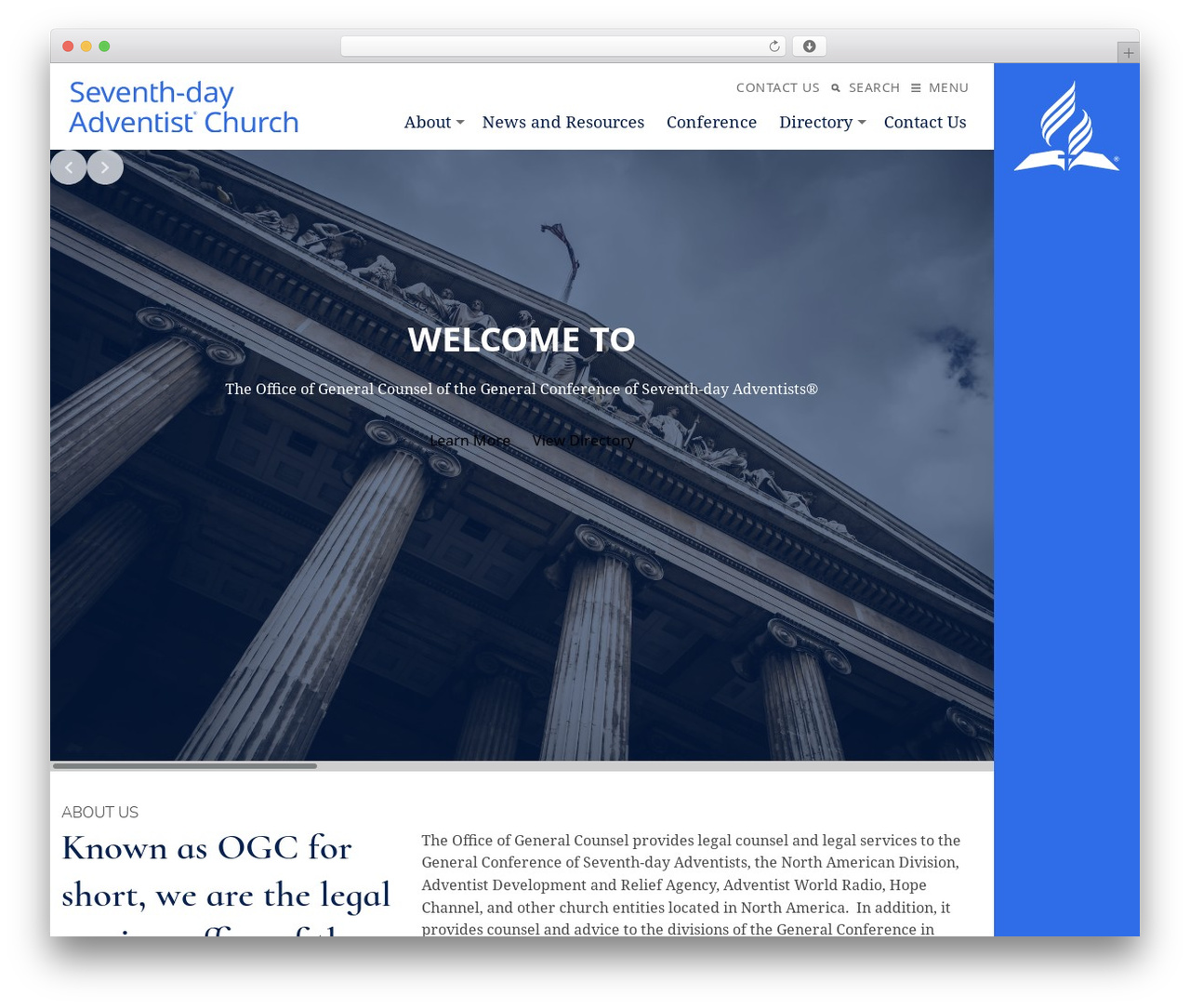 ALPS for WordPress theme WordPress - www.adventistlawyer.com