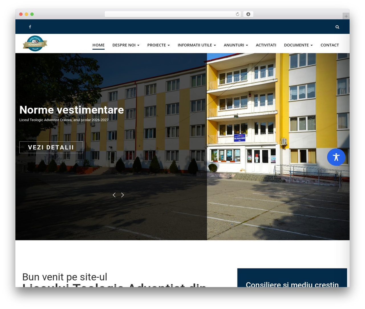 Arsim top WordPress theme - ltacraiova.ro