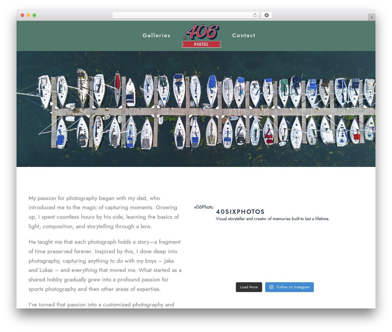 Blacksilver theme WordPress - 406.photos