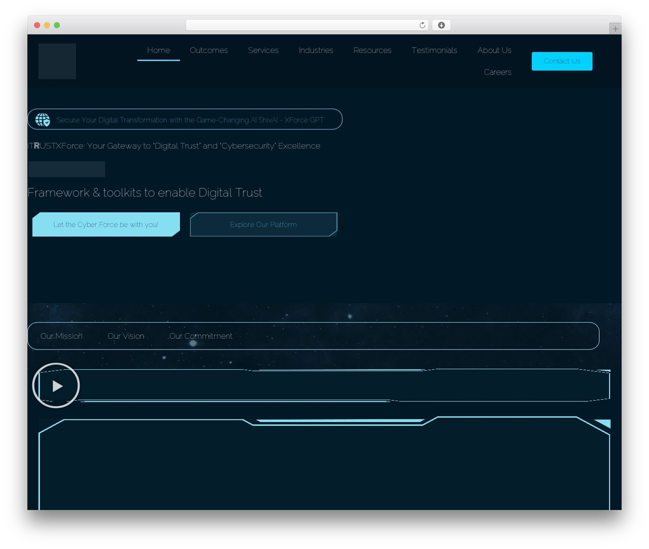 Builder Theme WordPress gaming theme - itrustxforce.com
