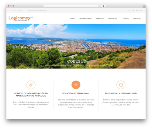 Durus WordPress theme - logicomex.com