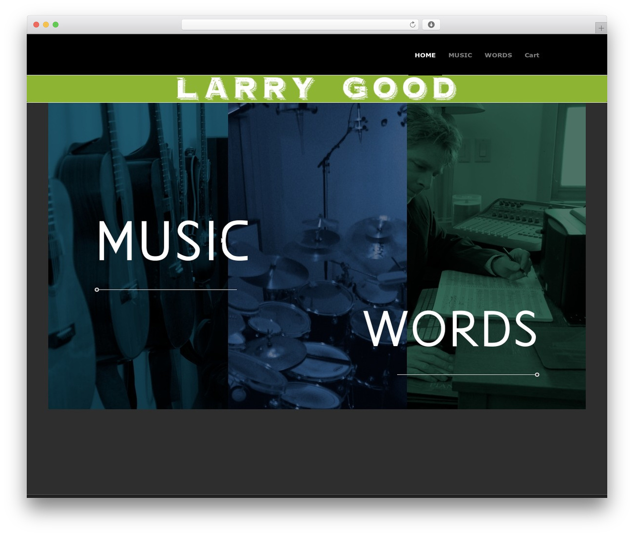 Enfold WordPress theme - larrygood.com