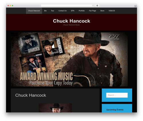 GeneratePress free WP theme - chuckhancock.com