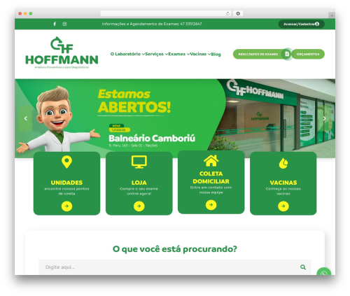 hoffmann theme WordPress - laboratoriohoffmann.com.br