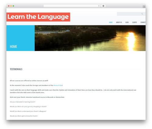 Klasik WordPress theme - learnthelanguage.nl Klasik WordPress theme - learnthelanguage.nl