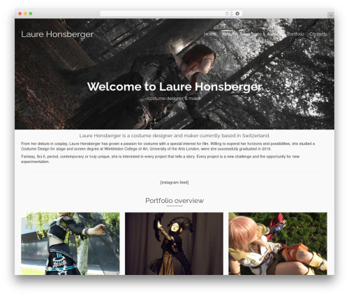 Shortcodes WordPress plugin - laurehonsberger.com