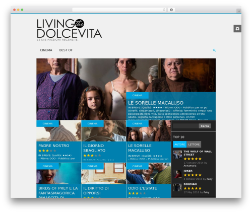 Puzzles WordPress theme - livingdolcevita.it