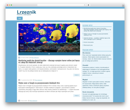 Septia WordPress theme - lrzeznik.pl