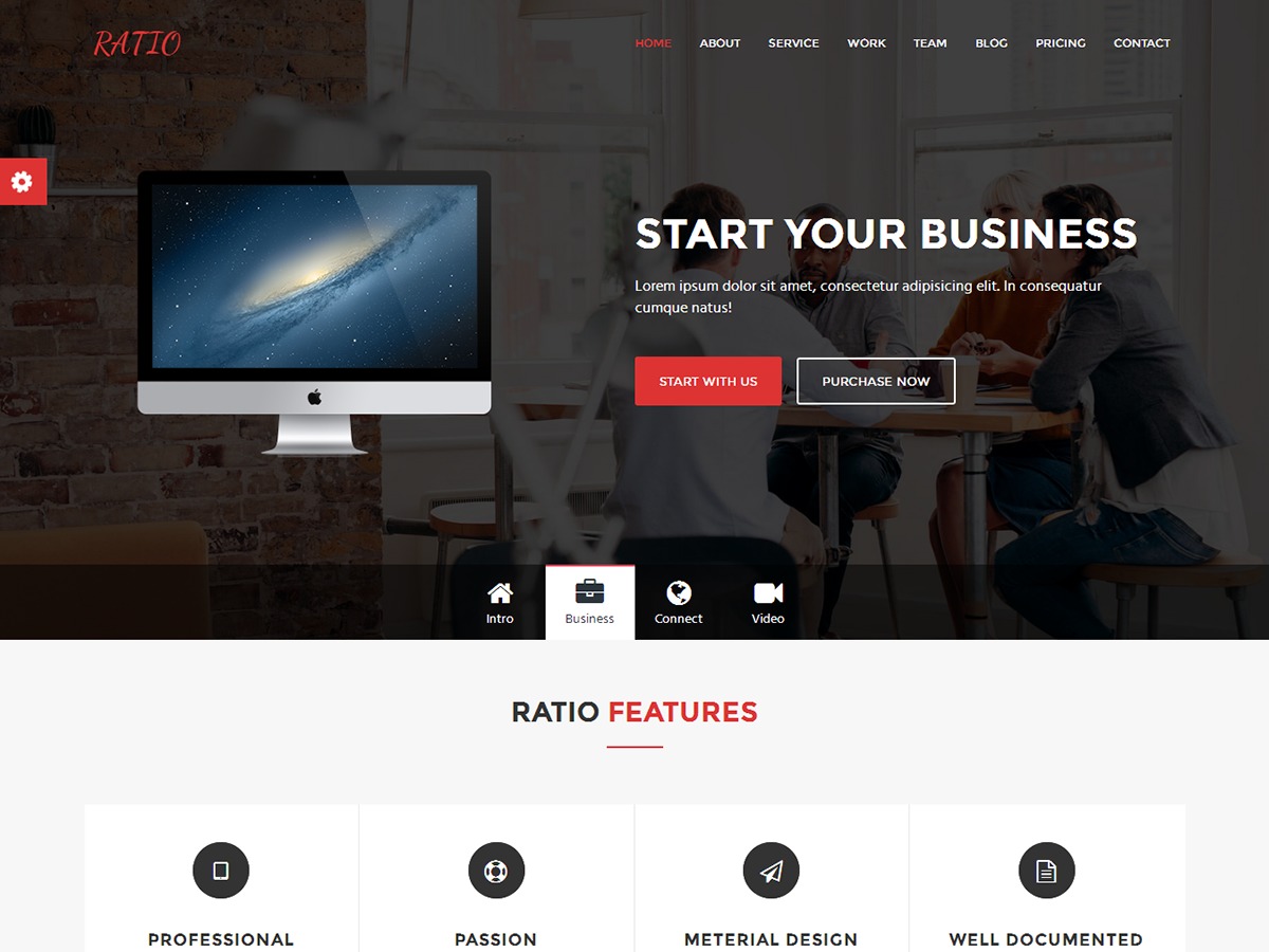 Theme WordPress Ratio Lite by Themesvila