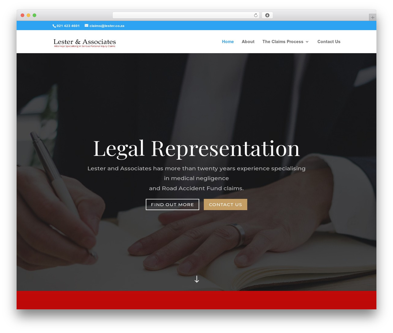 Theme WordPress Divi - lester.co.za