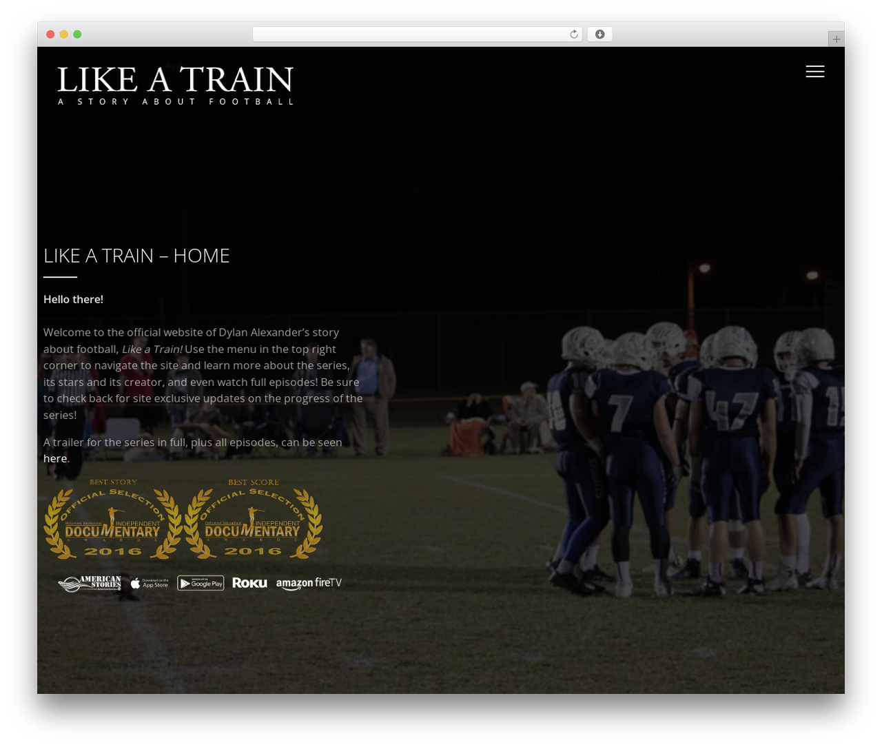 Theme WordPress Vysual - likeatrain.com