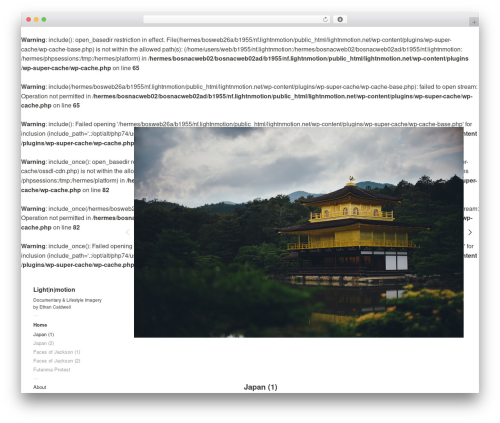 Touchfolio WordPress theme - lightnmotion.net