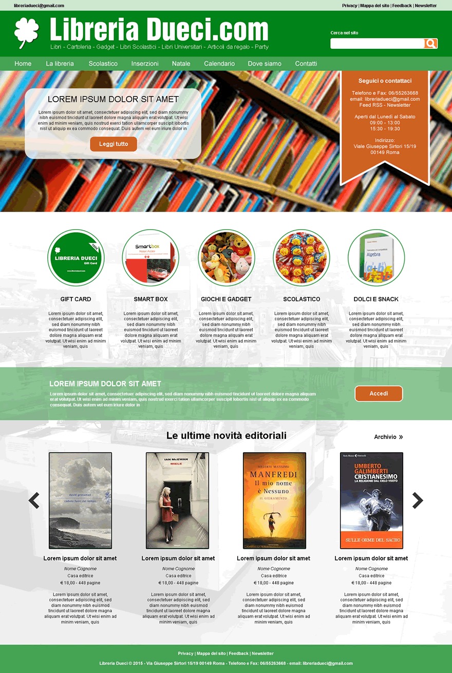 WordPress theme Dueci by Stefano Petrivelli