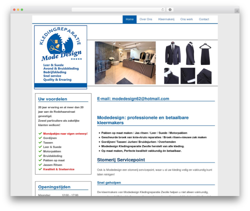 WordPress theme Bryant - kledingreparatiezwolle.nl