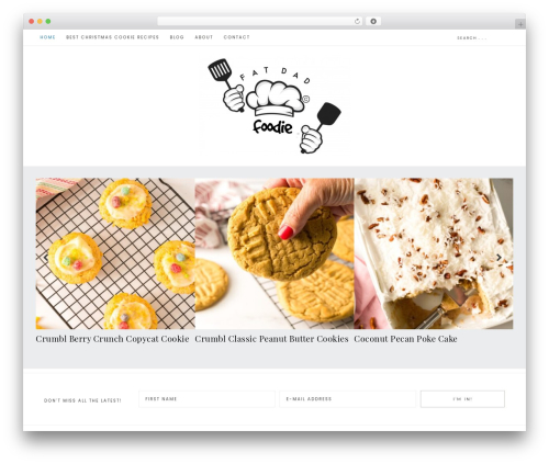 WordPress theme Captivating Theme - fatdadfoodie.com