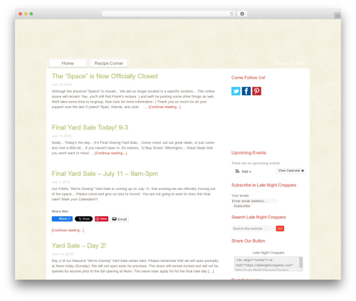 SimpleConnectWidget (simple-social-widget) free WordPress plugin - latenightcroppers.com SimpleConnectWidget (simple-social-widget) free WordPress plugin - latenightcroppers.com