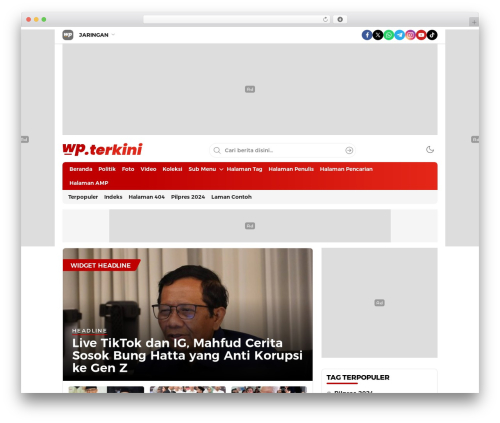 WordPress theme WPTerkini - Versi Developer - www.themesapp.com/demo/wpterkini