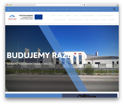Dustra theme WordPress - alfa-bet.pl