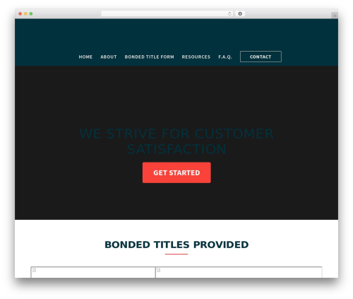 Genesis WordPress theme - lawrenceautotitle.com