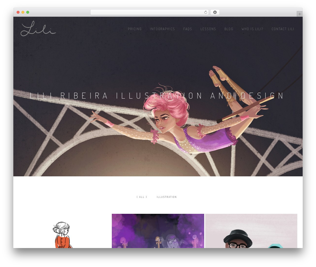 Glacier WordPress theme - liliribs.com