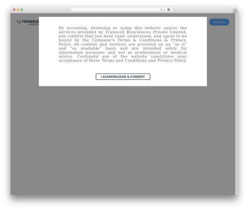 Disclaimer Popup (disclaimer-popup) free WordPress plugin - transcell.in
