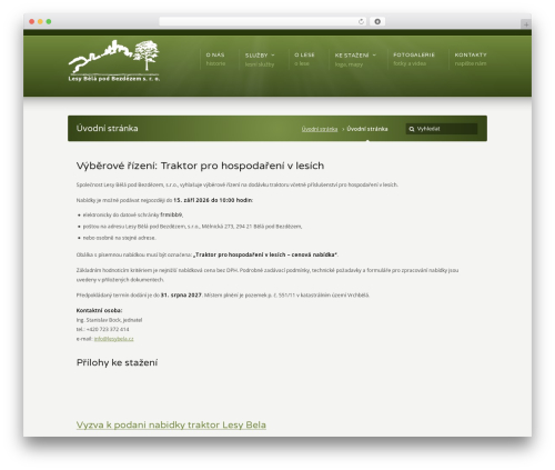 Foobox WordPress plugin - lesybela.cz