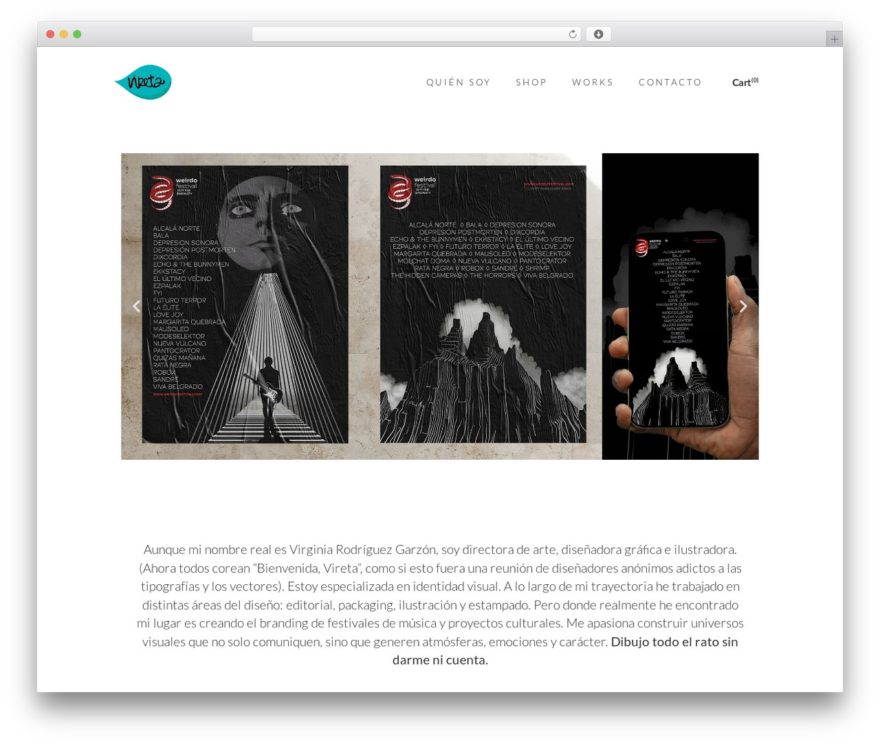 Lekker WordPress theme - vireta.com