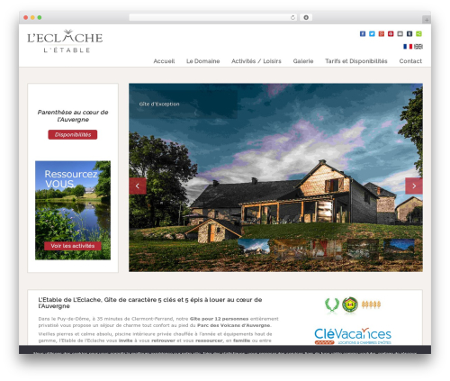 Letable WordPress theme - letable.fr