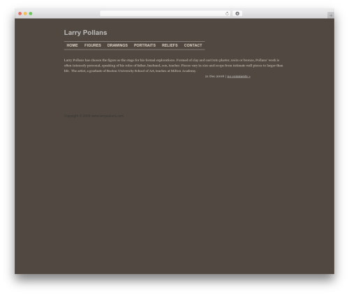 Linquist best WordPress theme - larrypollans.com