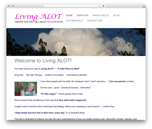 Living theme WordPress - livingalot.com