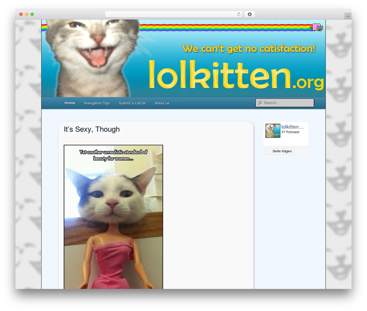Lolkitten.org theme WordPress - lolkitten.org