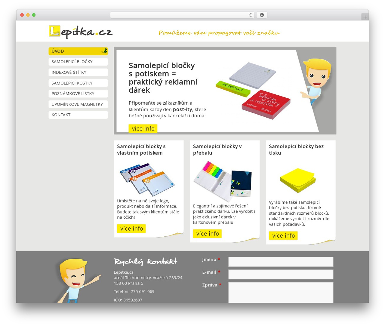 MD webdesign theme WP theme - lepitka.cz