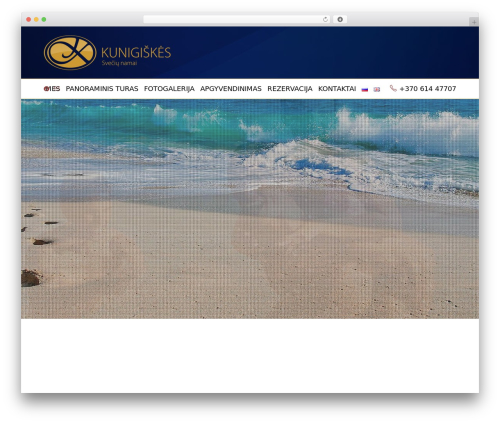 OceanWP free WordPress theme - kunigiskes.lt