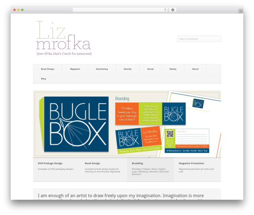 Pitch WordPress theme - lizmrofka.com