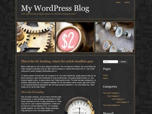 Steampunk WordPress blog theme by The Search Engine Guys, LLC