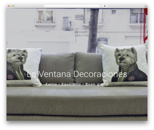 Theme WordPress Avada - laventanadecoracion.com.ar