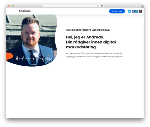 Theme WordPress UVO - orfjell.no